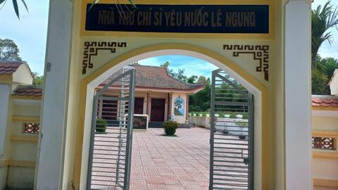 Tiểu sử Nhà chí sỹ yêu nước Lê Ngung (1865 - 1916)